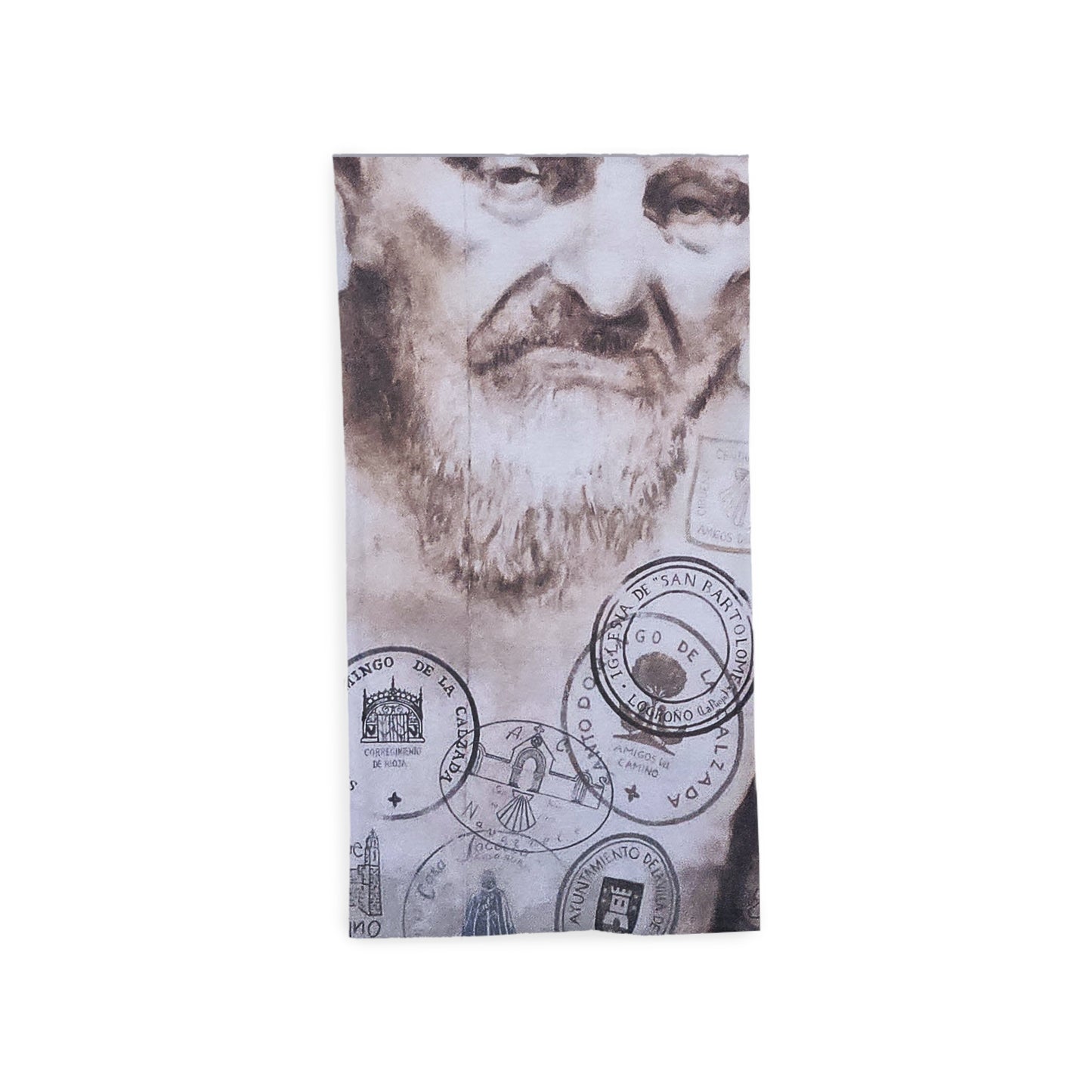 Vintage-Inspired Tube Scarf, Travel Accessory, Cozy Fashion Scarf, Unique Gift for Men and Women, Bohemian Style