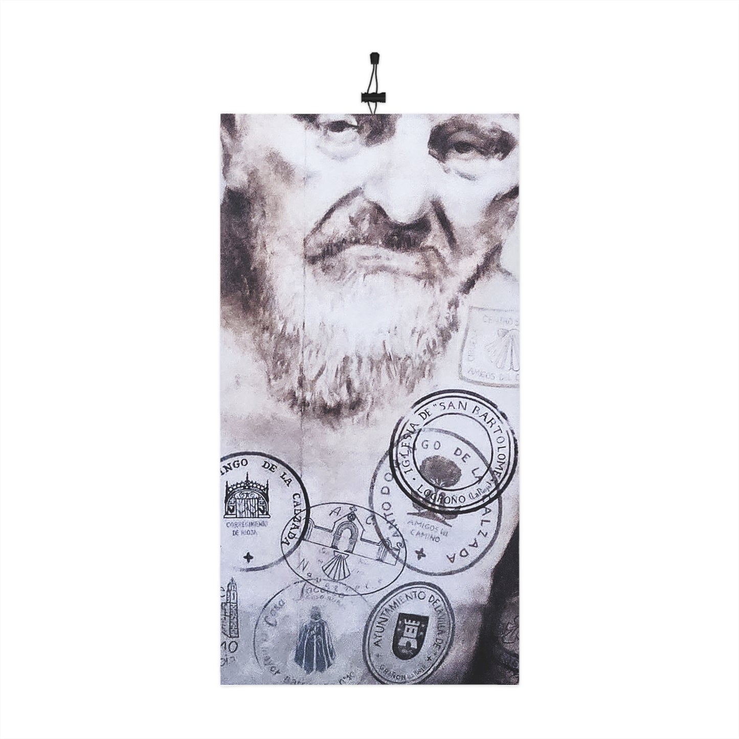 Camino Confident Winter Gaiter – Pilgrim Stamps & Shell Emblem